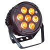 LIGHT4ME BLACK PAR 7x10W reflektor LED PAR